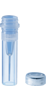 Microtube avec bouchon à vis, 0,5 ml