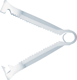 Navel clamp, 250 piece(s)/carton