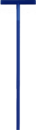 Plattierungsspatel, PS, blau, steril