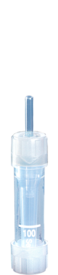 Microvette® 100 Serum, 100 µl, cap white, flat base