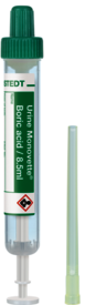 Urine Monovette®, Boric acid, 8.5 ml, cap green, (LxØ): 92 x 15 mm, 64 piece(s)/bag