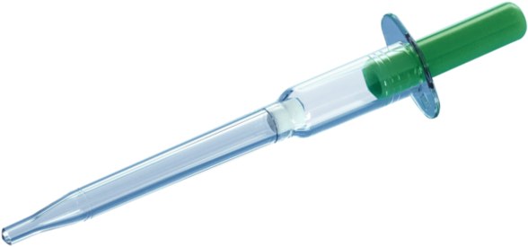 Minivette® POCT Lithium heparin LH, 200 µl, plunger green, colour code ISO, 150 piece(s)/bag