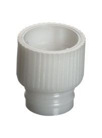 Bouchon pression, blanc, compatible avec tubes Ø 11,5 et 12 mm