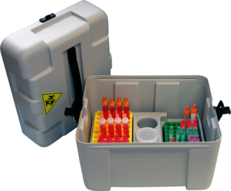 Transport case I 100, internal case with attachment