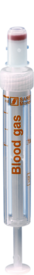 Blood Gas Monovette®, calcium-balanced lithium heparin, 2 ml, cap white/orange, connection: Luer (m)