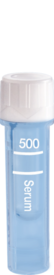 Microvette® 500 Serum CAT, 500 µl, cap white, flat base