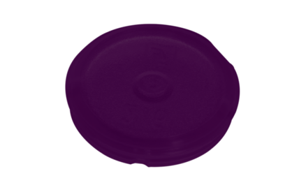 Colour-coded inserts, violet, PP, suitable for screw caps 65.712.xxx