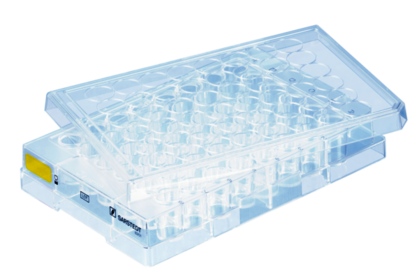 Cell culture plate, 48 well, surface: Cell+, flat base
