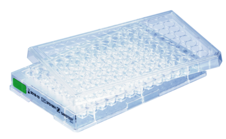 Cell culture plate, 96 well, surface: Suspension, base shape: conical