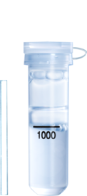 Micro sample tube, 1,000 µl DiaSys/20 µl, 20 µl, push cap