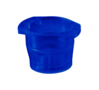 Cap, blue, suitable for tubes Ø 10-17 mm