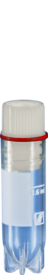 Cryotube CryoPure, 2 ml, bouchon à vis QuickSeal, blanc