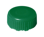 Screw cap, green, sterile, suitable for screw cap micro tubes