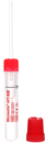Microvette® APT 250 EDTA K2E, 250 µl, tampa vermelha, rolha, fundo redondo