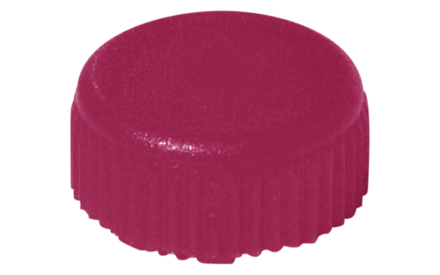 Screw cap, pink, sterile, suitable for screw cap micro tubes