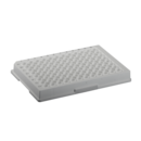 Plaque ELISA, 96 puits, fond plat, PS, blanc, Adsorption moyenne