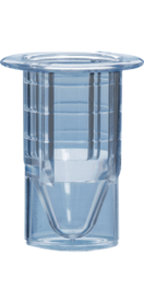 Cupule pour tubes, convient à tubes et S-Monovette Ø 16 mm, transparent