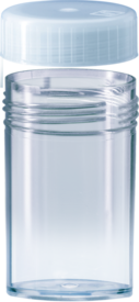 Screw cap tube, 25 ml, (LxØ): 54 x 27 mm, PS