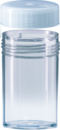 Tube avec bouchon à vis, 25 ml, (L x Ø) : 54 x 27 mm, PS
