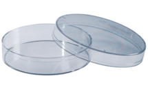 Placa de Petri, 68,45 x 15 mm, transparente, sem saliências de ventilação