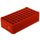 Block Rack D13, Ø opening: 13 mm, 5 x 10, orange