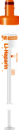 S-Monovette® Héparine de lithium LH, 7,5 ml, bouchon orange, (L x Ø) : 92 x 15 mm, avec étiquette plastique