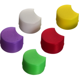 Colour-coded inserts, for CryoPure tubes, colour mix