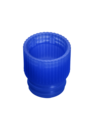 Eindrückstopfen, blau, passend für Röhren Ø 13 mm