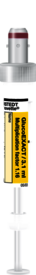 S-Monovette® GlucoEXACT FC, 3,1 ml, tampa cinza, (CxØ): 75 x 13 mm, com etiqueta de papel