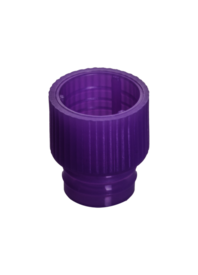 Push cap, violet, suitable for tubes Ø 12 mm