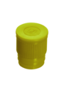 Push cap, yellow, suitable for tubes Ø 16-17 mm