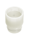 Push cap, white, suitable for tubes Ø 13 mm