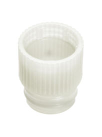 Bouchon pression, blanc, compatible avec tubes Ø 13 mm