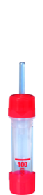 Microvette® 100 EDTA K3E, 100 µl, cap red, flat base