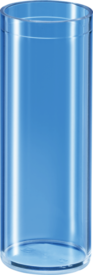 Tubo, 21 ml, (LxØ): 65 x 23,5 mm, PS