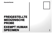 Adhesive label, (LxW): 145 x 98.5 mm, white