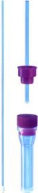 Microvette® CB 200 NC, 200 µl, tampa violeta, tampa de pressão, fundo plano