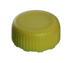 Screw cap, yellow, sterile, suitable for screw cap micro tubes