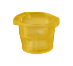 Cap, yellow, suitable for tubes Ø 10-17 mm