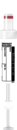 S-Monovette® Serum CAT, 2,7 ml, Verschluss weiß, (LxØ): 75 x 13 mm, mit Papieretikett