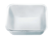 Nacelle de pesée, 250 ml, (L x l) : 128 x 128 mm, PVC, blanc