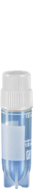 Tube CryoPure, 2 ml, bouchon à vis QuickSeal, blanc