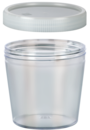 Vaso multiuso, 250 ml, (LxØ): 78 x 78 mm, PS, transparente