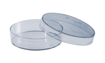 Placa de Petri, 54,65 x 14,7 mm, transparente, sem saliências de ventilação