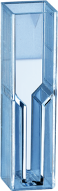 Semi-micro cuvette, 3 ml, (HxW): 45 x 12 mm, PS, transparent, optical sides: 2