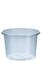 Container, 100 ml, (LxØ): 49 x 70 mm, PS, transparent, without print