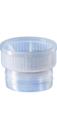 Push cap, natural, suitable for tubes Ø 21.5 mm