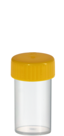 Screw cap tube, 25 ml, (LxØ): 54 x 28 mm, PP
