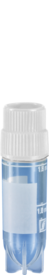 Cryotube CryoPure, 2 ml, bouchon à vis QuickSeal, blanc