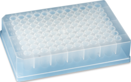Deep Well MegaBlock®, 0,5 ml, exempt d’ADN/DNase/RNase, exempt d’apyrogène/endotoxines, PP